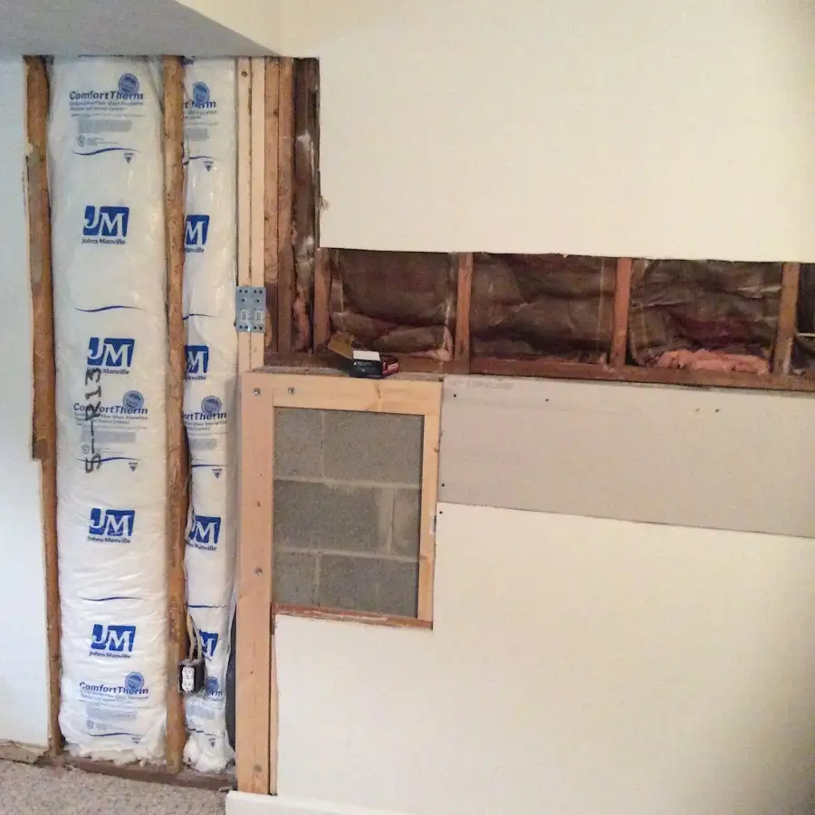 Wall insulation replacement during Odor Removal & Deodorization in Exeter